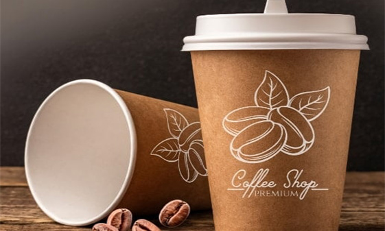 Customized paper cups for cafes