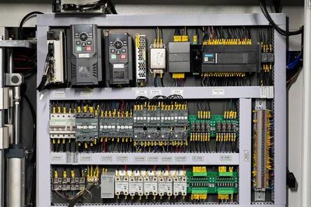 imported electrical control system with a 9-inch touch screen