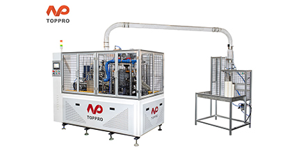 Can a touch‑screen paper cup machine store job settings and cut changeover by 35 minutes?