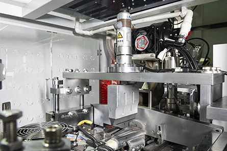 ultrasonic sealing mechanism on the paper cup machine